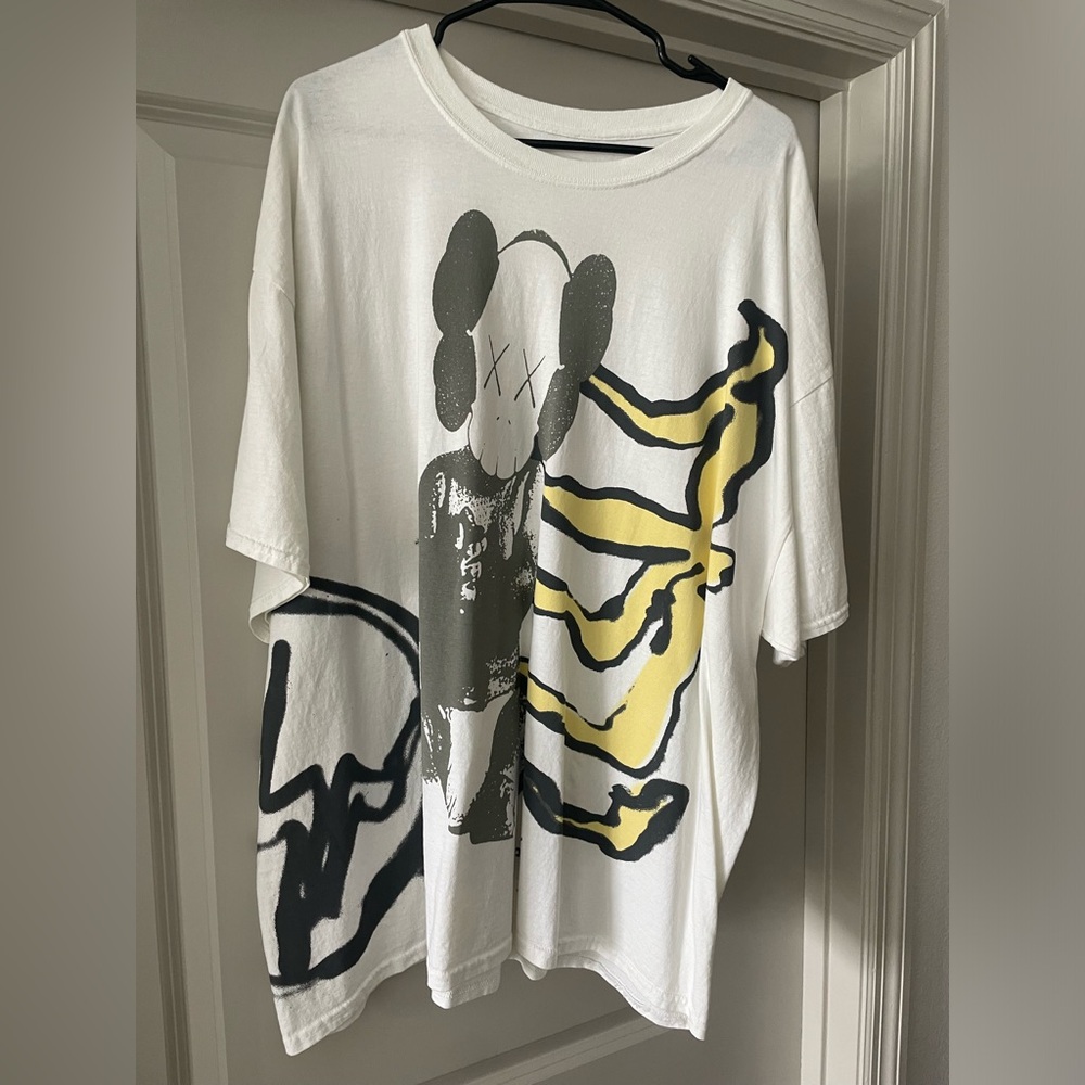 Travis Scott Cactus Jack + Kaws for Fragment tee